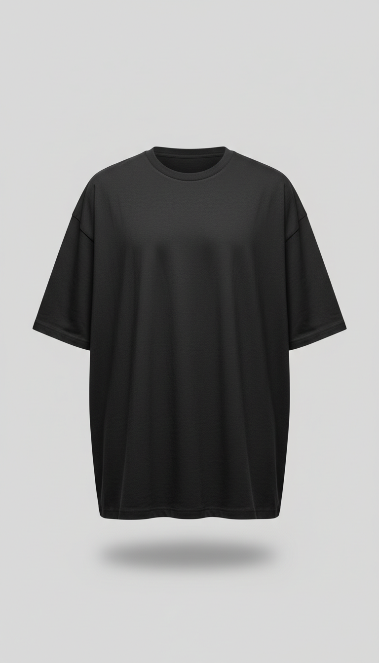 Camiseta Oversize Algodón Pesado