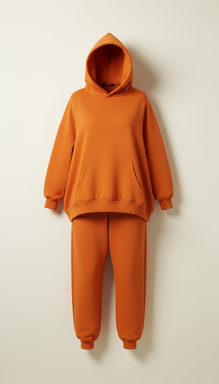 Sudadera bloque de color vibrante